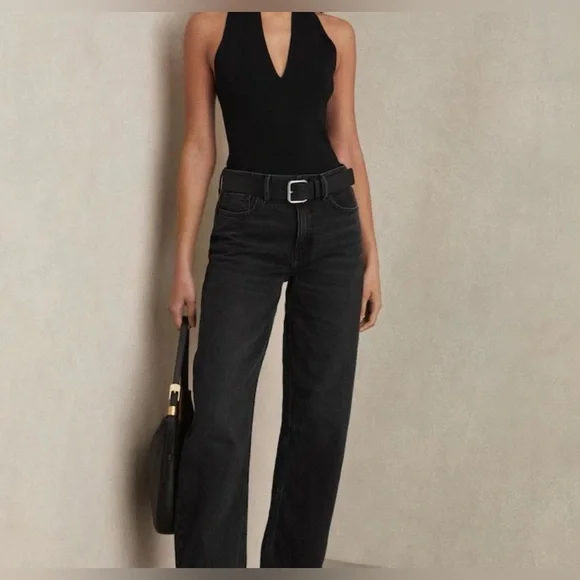 Good American "Good Barrel Relaxed Standard Fit", New With Tags, Size 16 - Picture 1 of 9